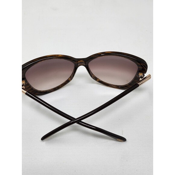 Tom Ford Linda TF 324 50F Brown Tortoise Butterfly Sunglasses 59-14 135